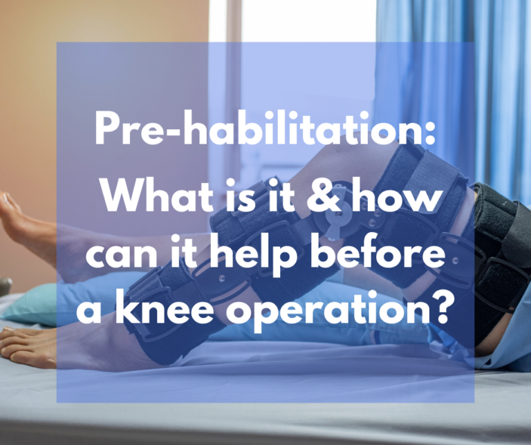 Pre-habilitation